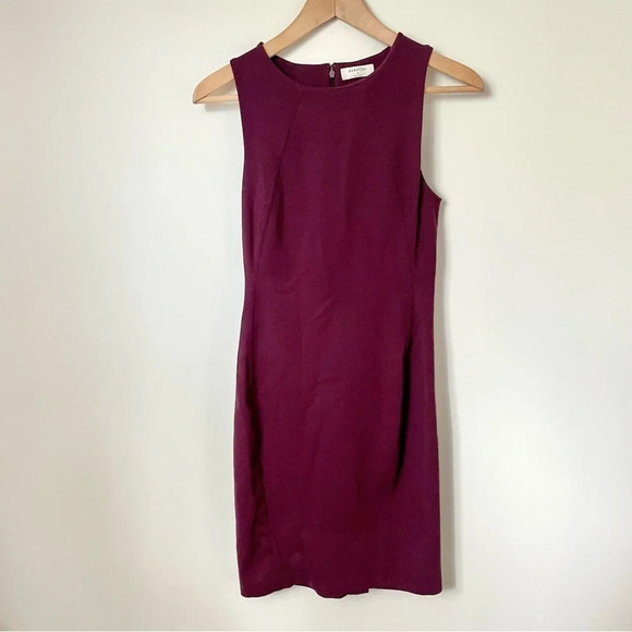 Aritzia Babaton Miguel Dress  Plum - Picture 4 of 9